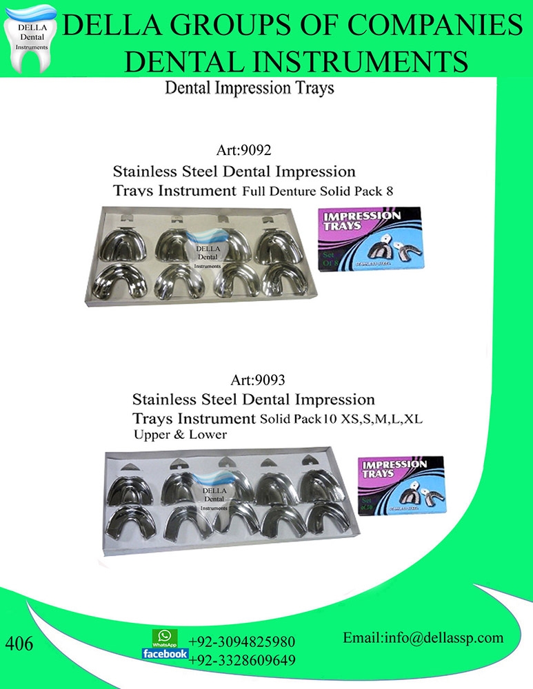 Dental Impression Trays